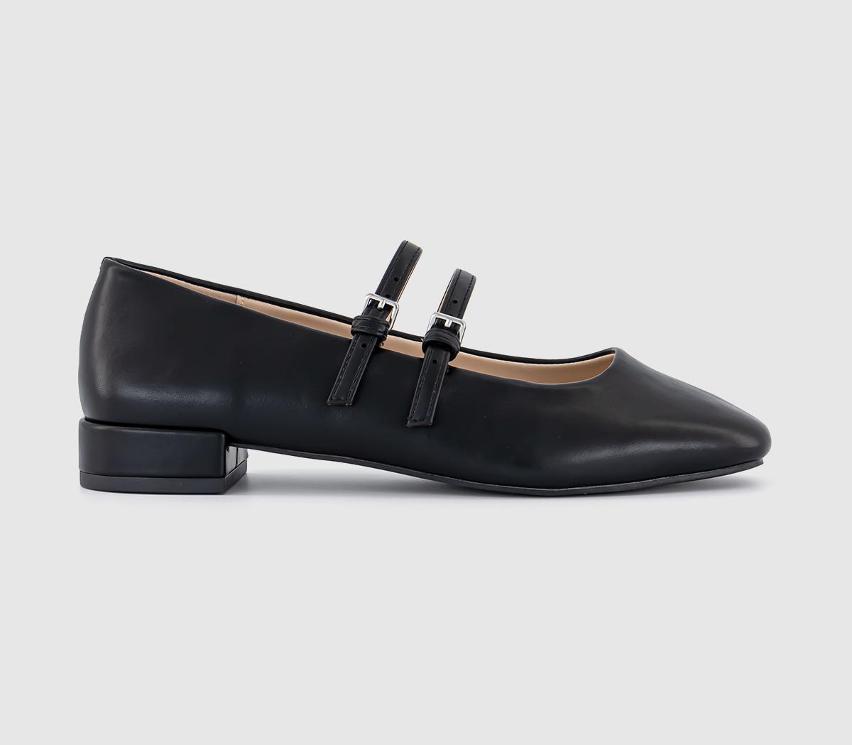 OFFICEFrances Two Strap Mary Jane ShoesBlack