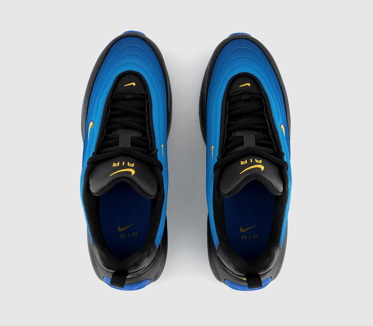 NikeNike Air Max Portal Trainers W NikeNike Air Max Portal Trainers WBlack Racer Blue University Gold