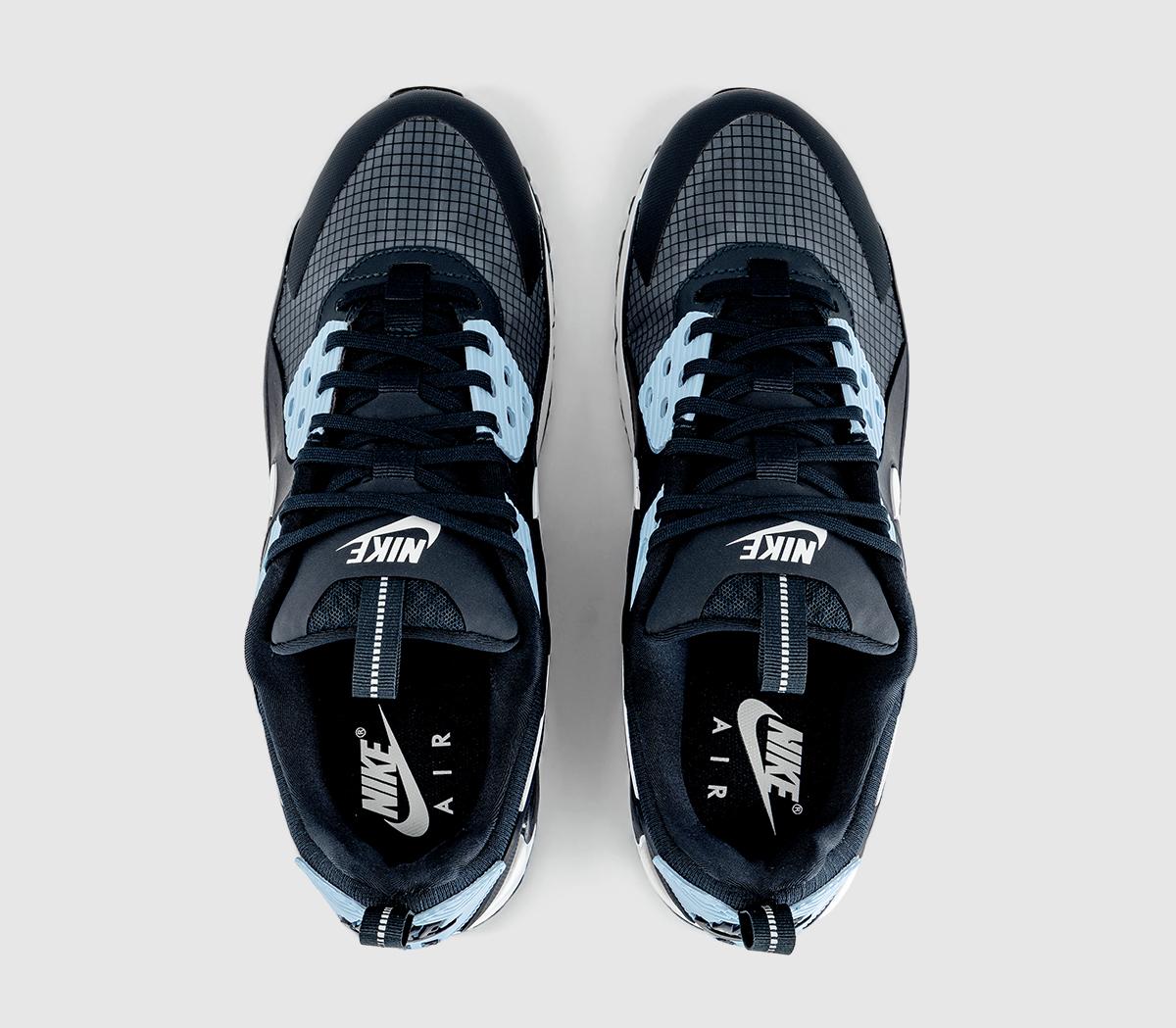 NikeAir Max 90 Drift TrainersDark Obsidian White Psychic Blue