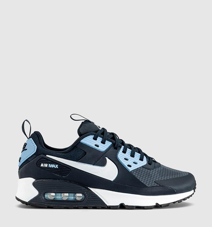 Nike Air Max 90 Drift Trainers Dark Obsidian White Psychic Blue