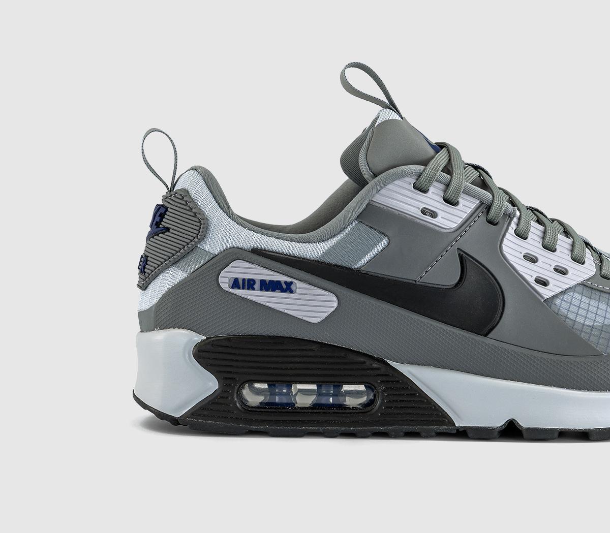 NikeAir Max 90 Drift TrainersCool Grey Wolf Grey Deep Royal Blue