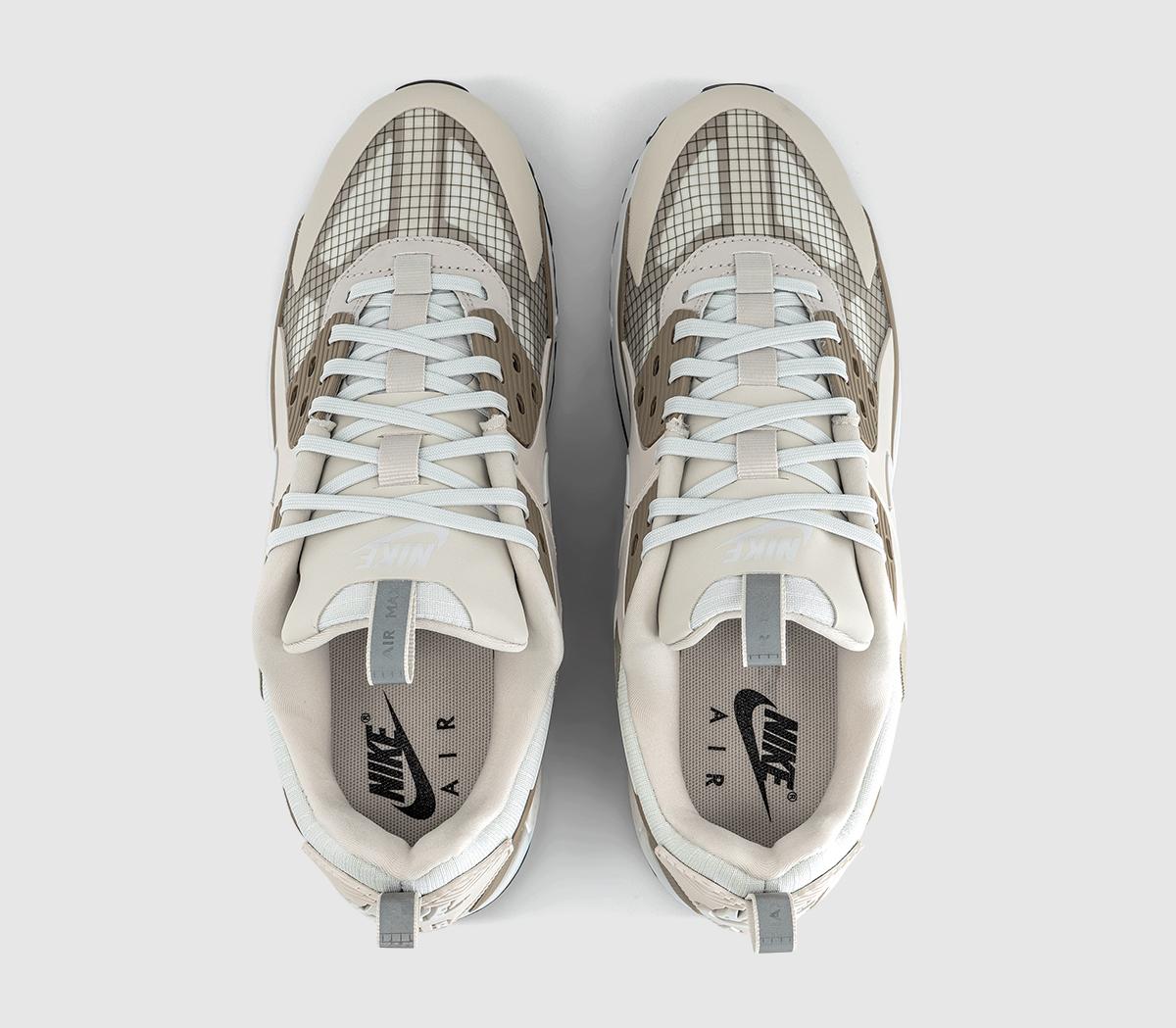 NikeAir Max 90 Drift TrainersLight Bone Offwhite Neutral Olive Black