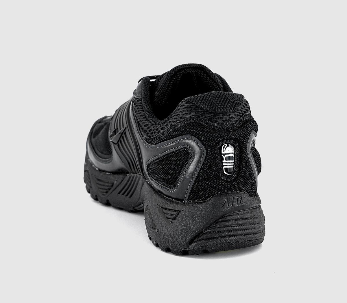 NikeAir Peg Wave Trainers Black Black Anthracite Cyber