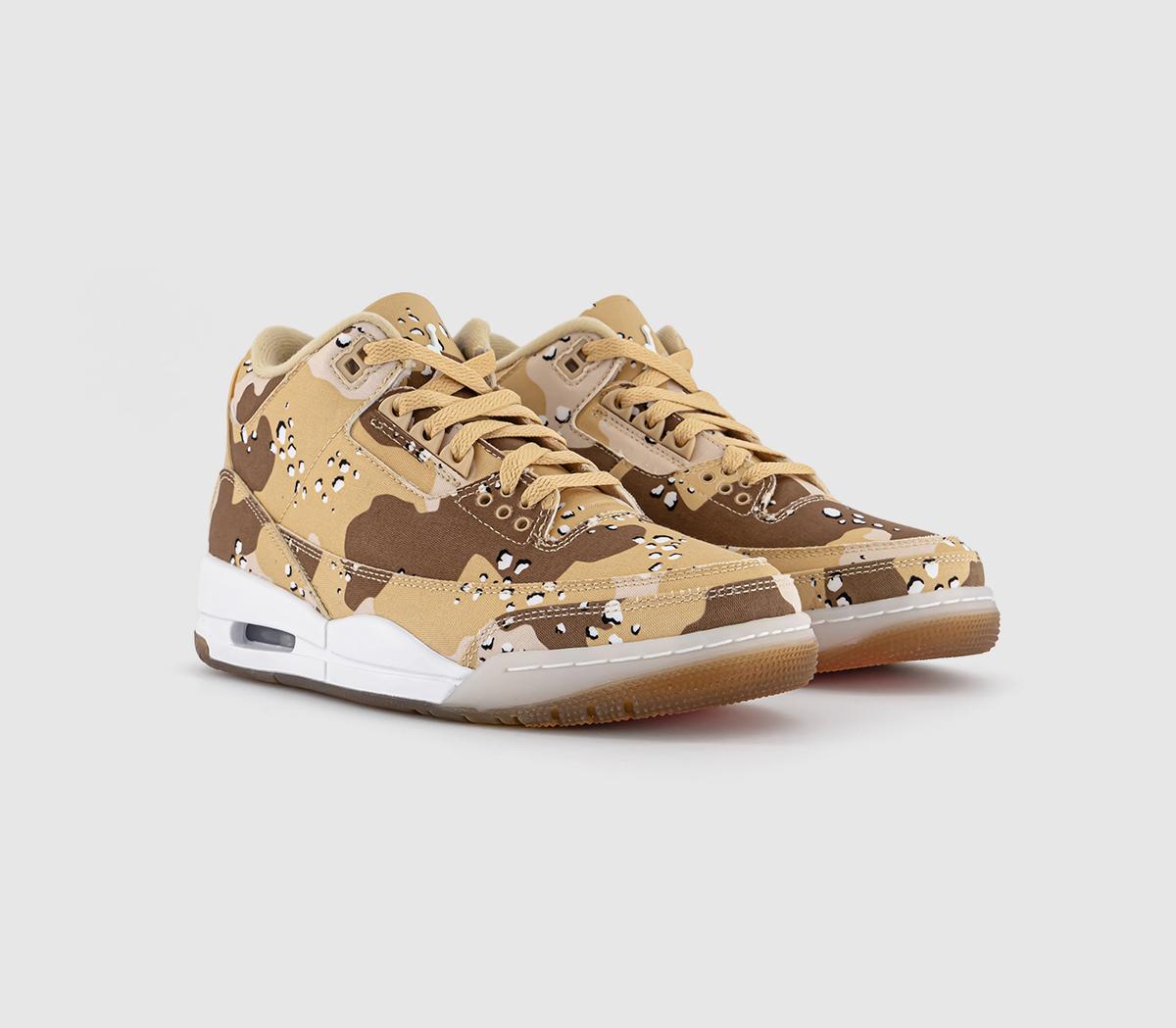 JordanAir Jordan 3 RetroCamo Driftwood Sail