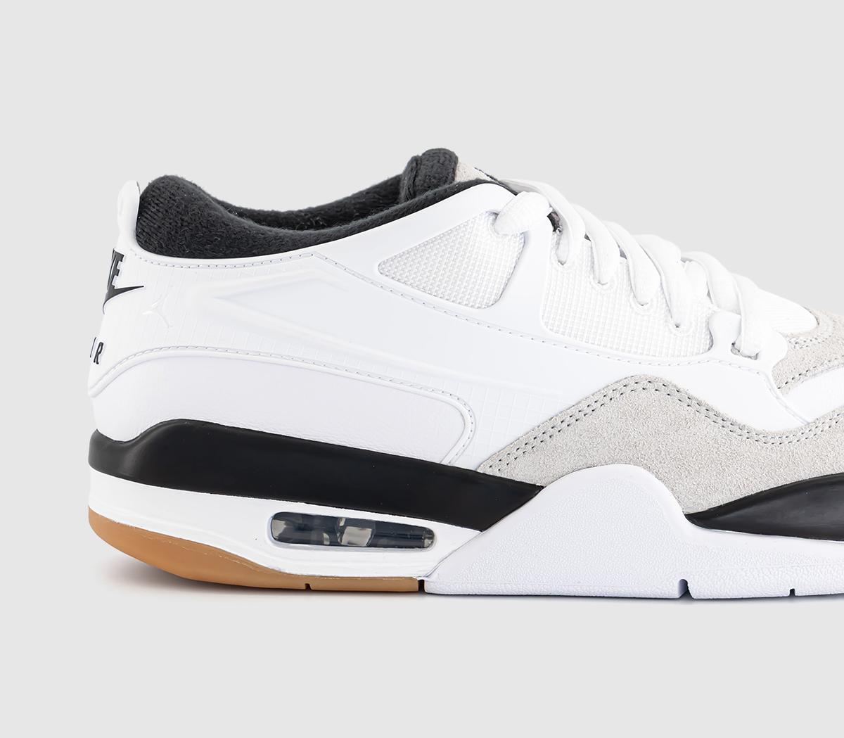 JordanAir Jordan 4 RM TrainersWhite Black Neutral Grey Gum Med Brown