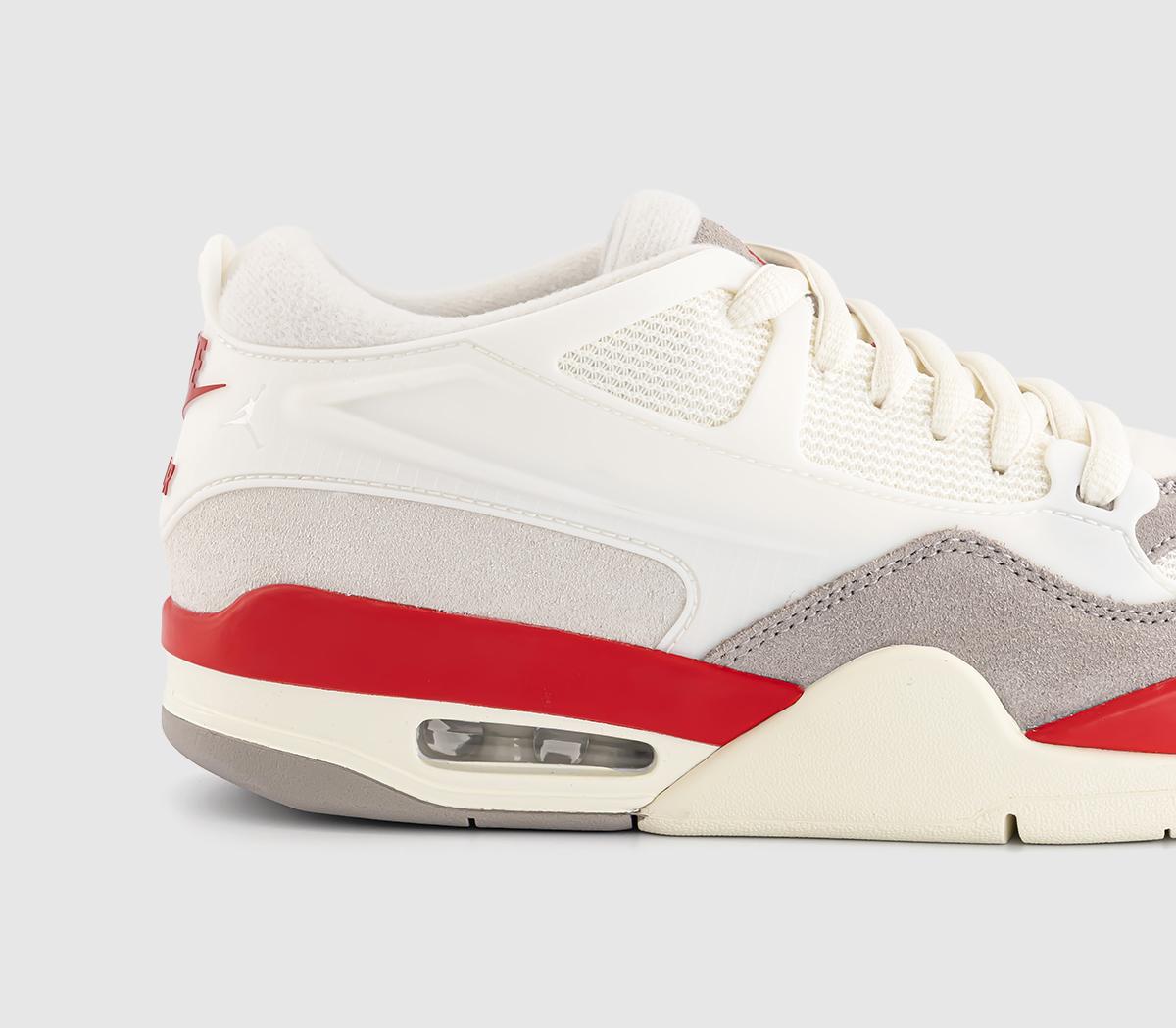 JordanAir Jordan 4 RM TrainersSail Fire Red College Grey Coconut Milk