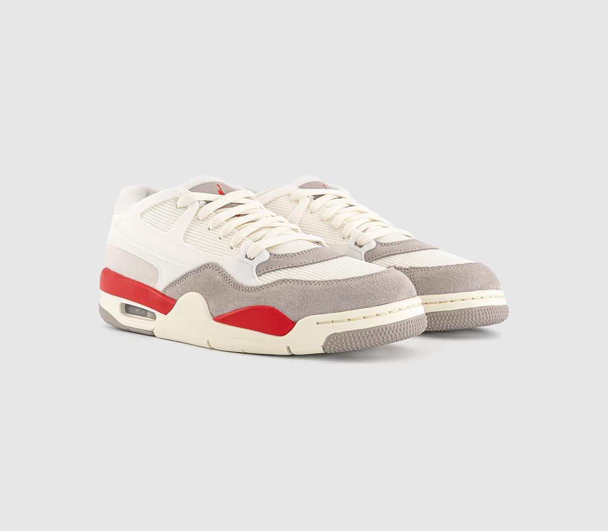JordanAir Jordan 4 RM TrainersSail Fire Red College Grey Coconut Milk