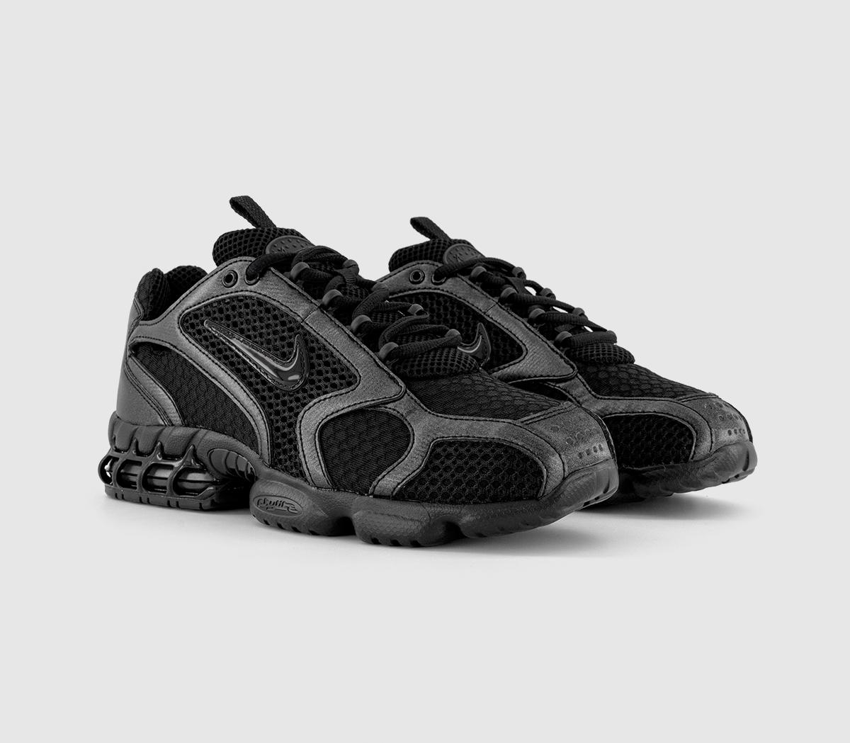 NikeAir Zoom Spiridon Cage 2T Trainers NikeAir Zoom Spiridon Cage 2T TrainersBlack Black Anthracite Smoke Grey