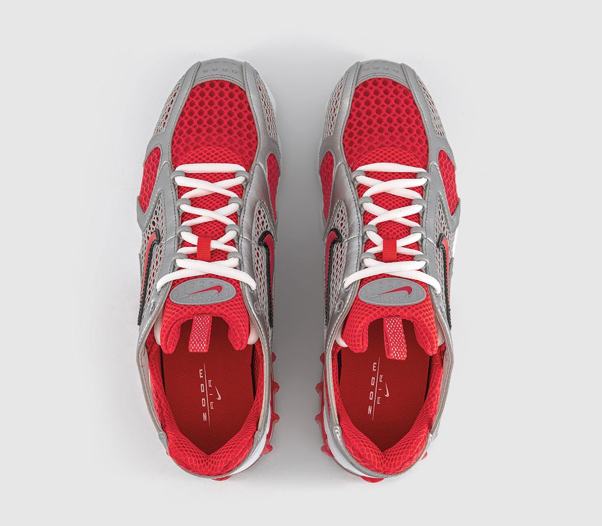 NikeAir Zoom Spiridon Cage 2T Trainers NikeAir Zoom Spiridon Cage 2T TrainersTrack Red Track Red White