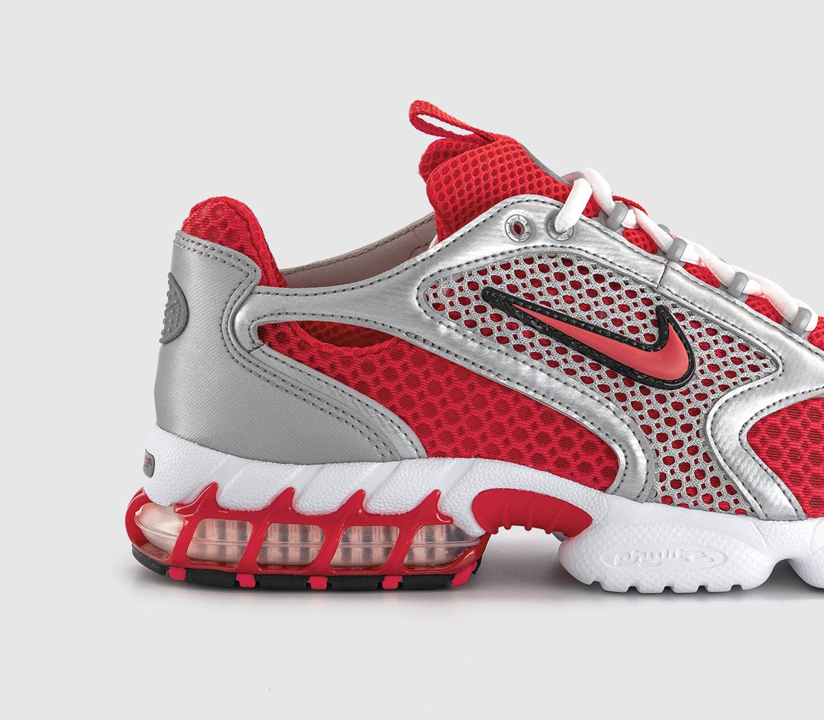 NikeAir Zoom Spiridon Cage 2T Trainers NikeAir Zoom Spiridon Cage 2T TrainersTrack Red Track Red White
