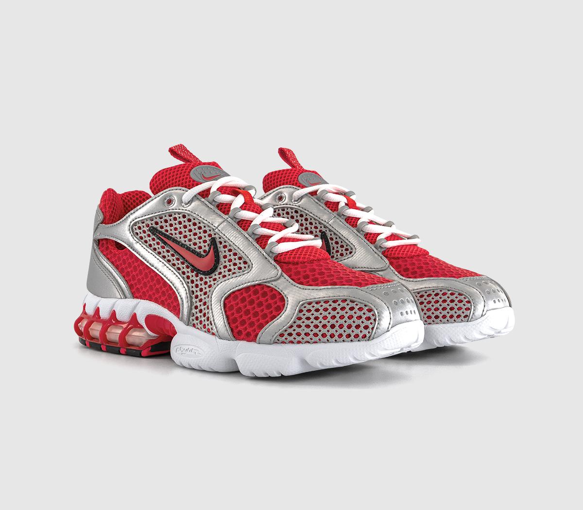NikeAir Zoom Spiridon Cage 2T Trainers NikeAir Zoom Spiridon Cage 2T TrainersTrack Red Track Red White