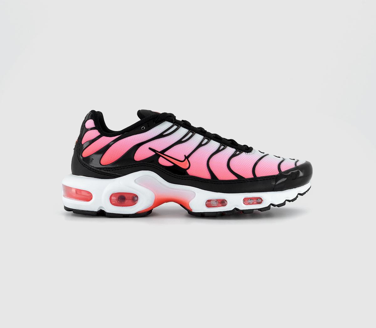 Hot pink and black nikes womens online