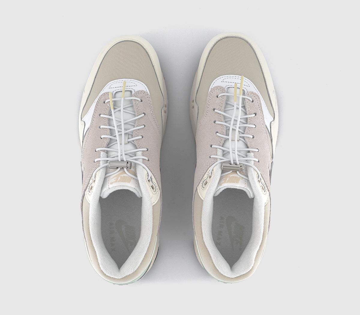 NikeAir Max 1 Premium TrainersSummit White Whitesailcoconut Milk