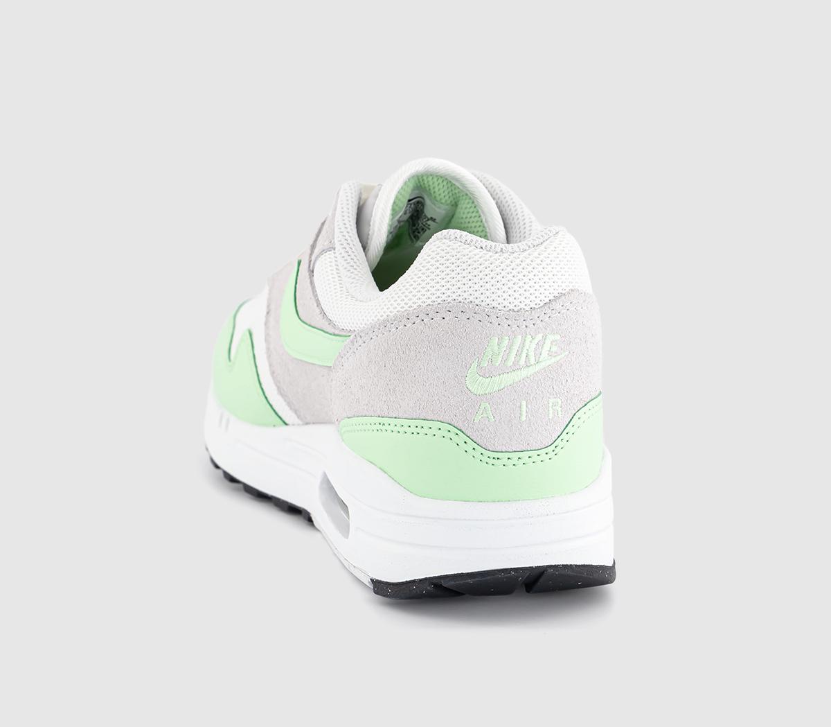 NikeAir Max 1 Premium TrainersSummit White Vapor Green Photon Dust