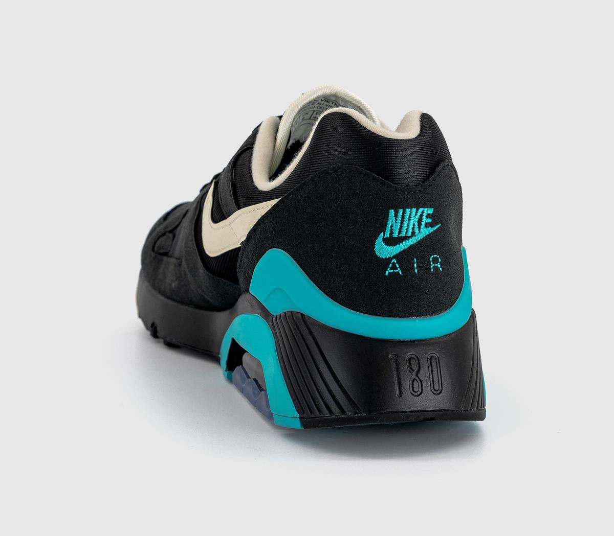 NikeNike Air 180 TrainersBlack Alabaster Dusty Cactus