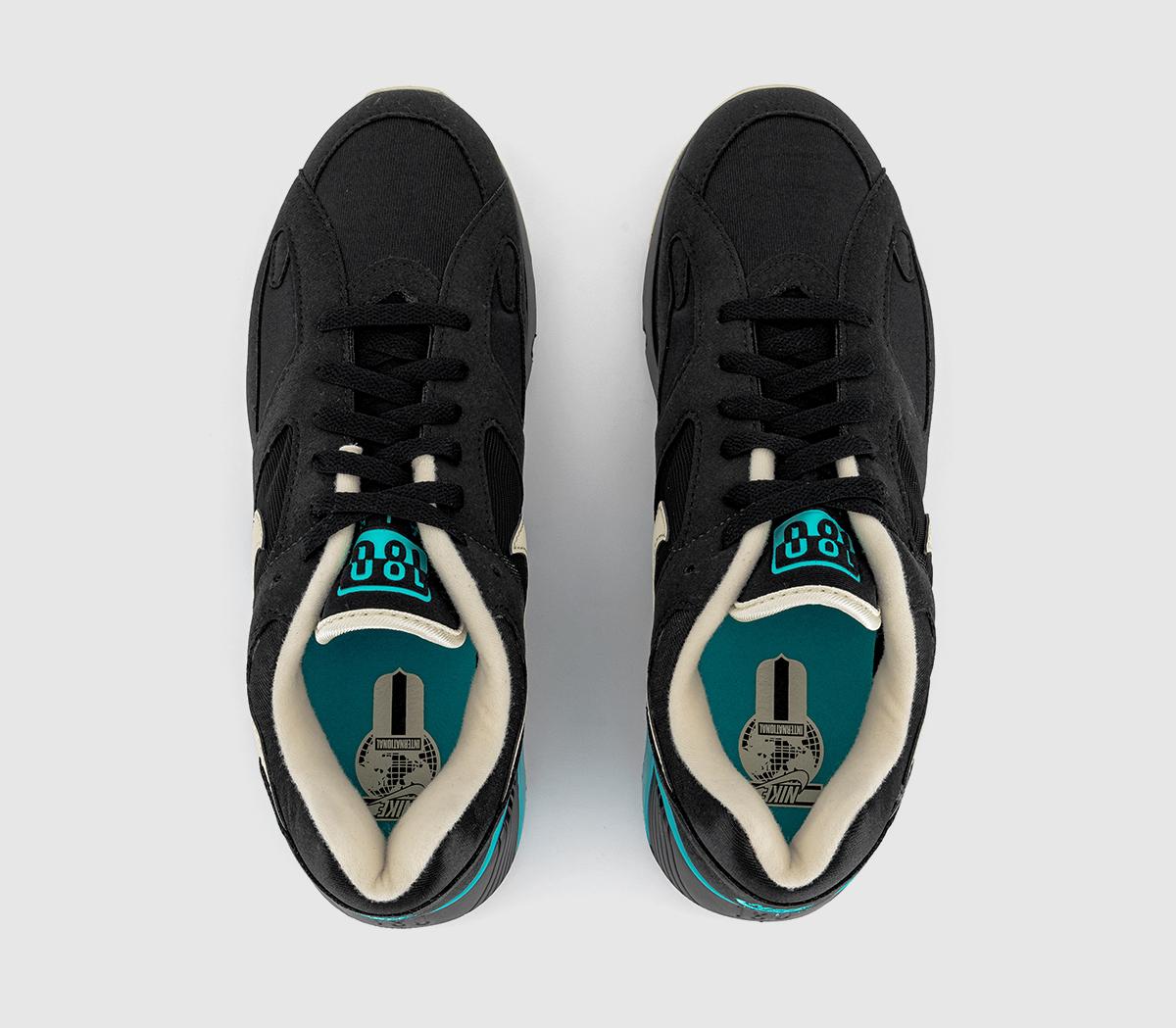 NikeNike Air 180 TrainersBlack Alabaster Dusty Cactus