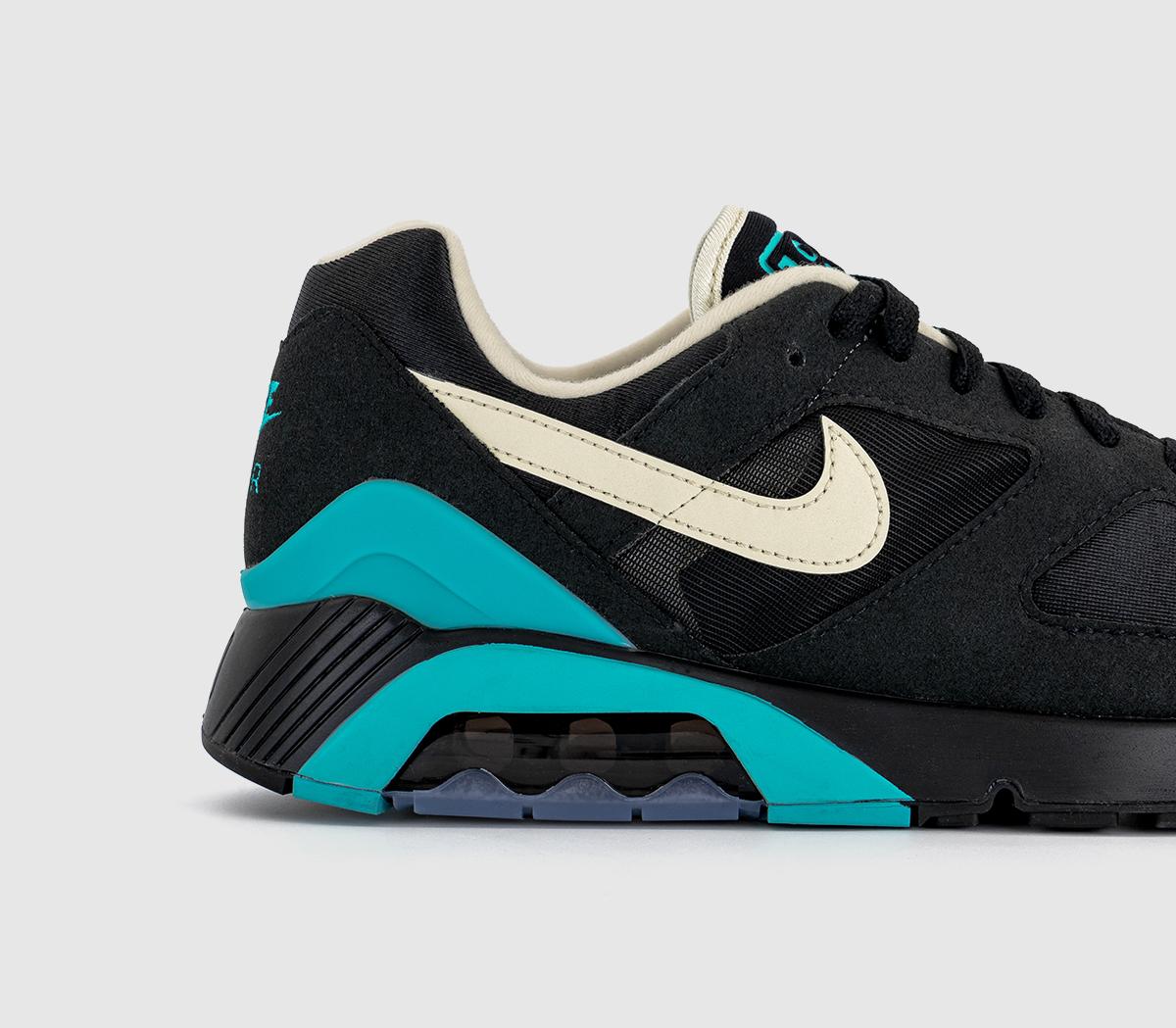 NikeNike Air 180 TrainersBlack Alabaster Dusty Cactus
