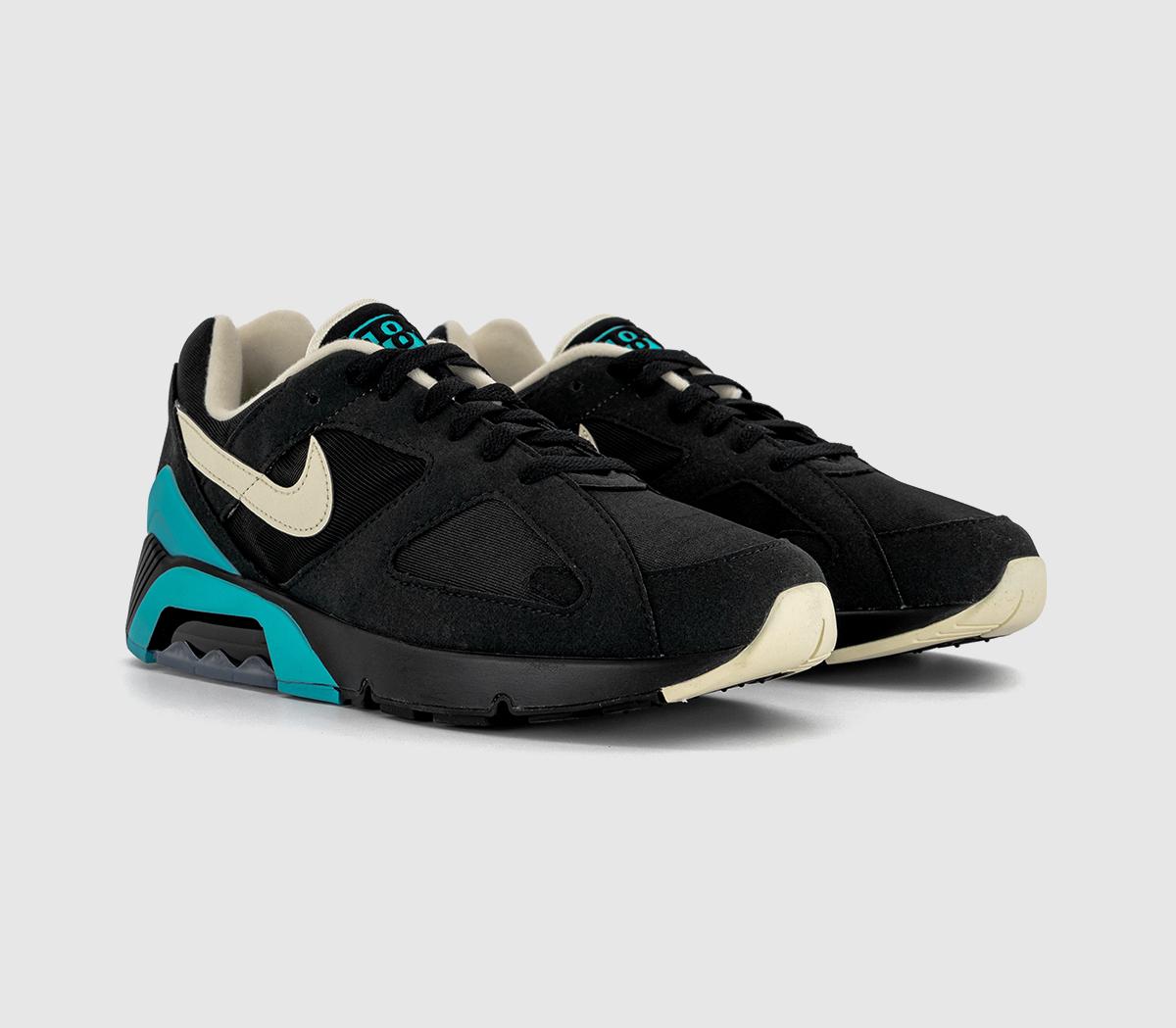 NikeNike Air 180 TrainersBlack Alabaster Dusty Cactus