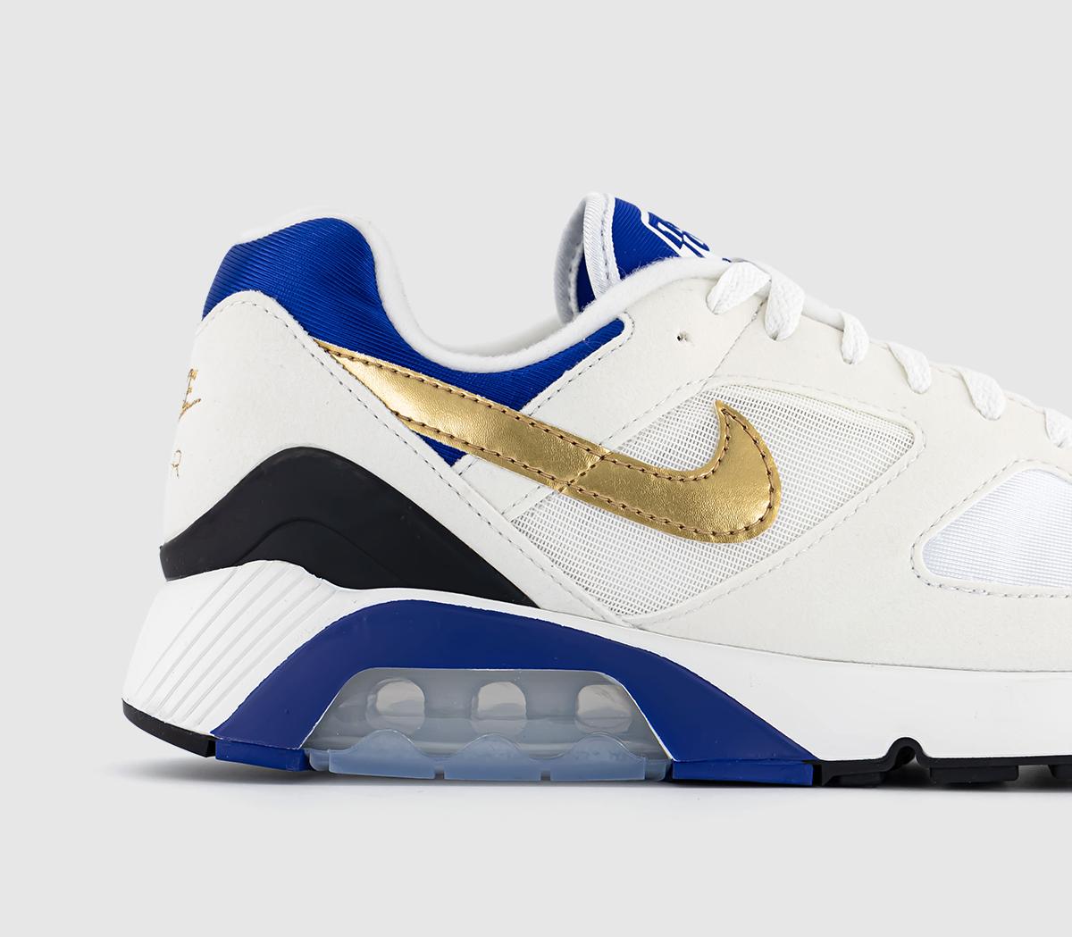 NikeAir 180Summit White Metallic Gold