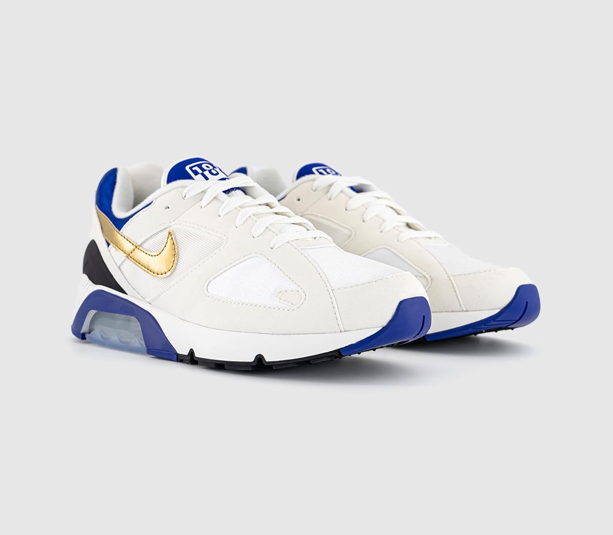 NikeAir 180Summit White Metallic Gold
