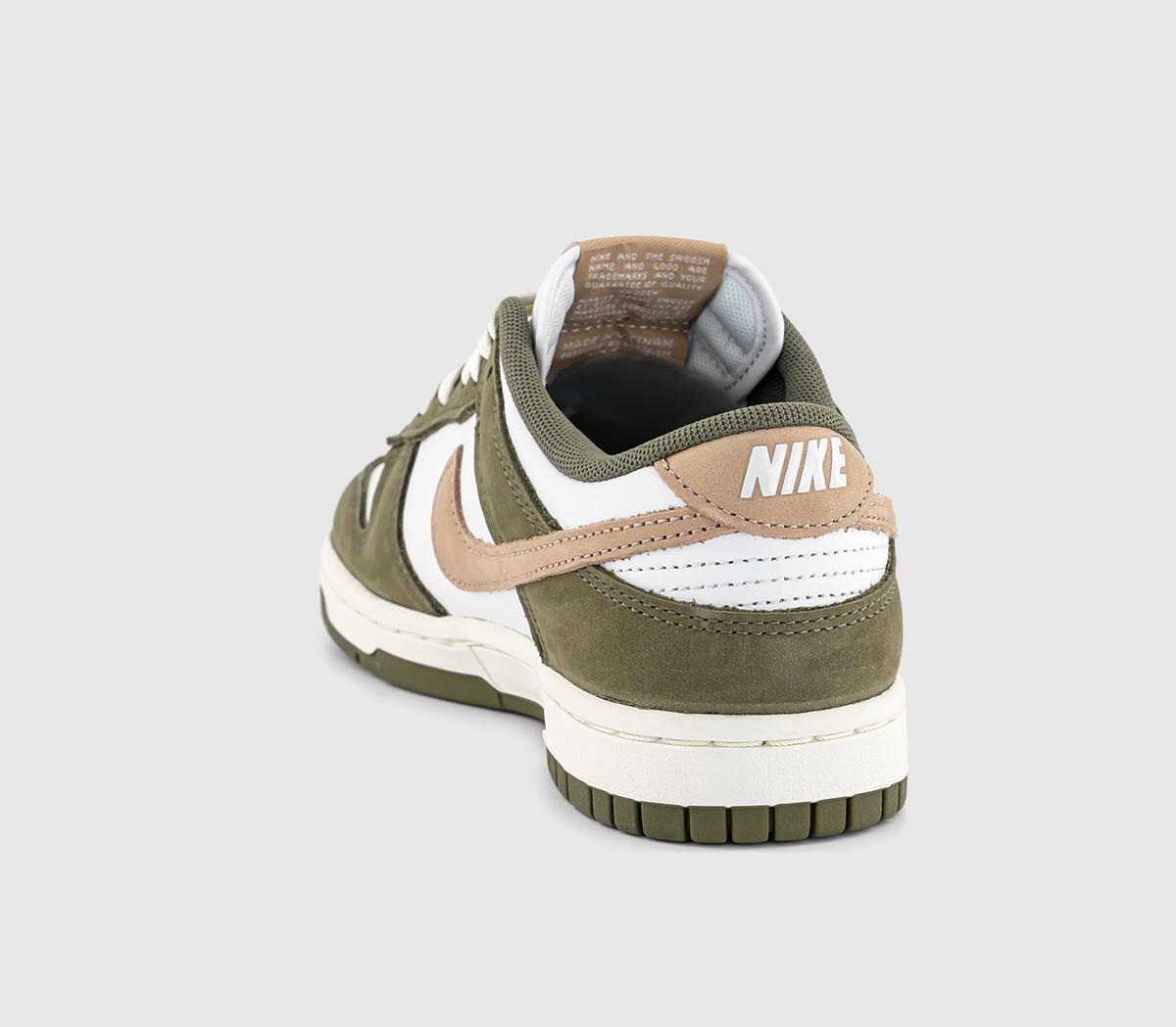 NikeDunk Low Retro TrainersMedium Olive Hempsummit Whitesail