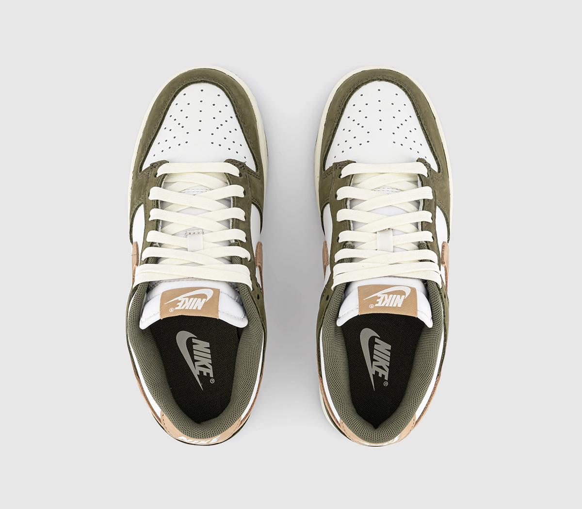 NikeDunk Low Retro TrainersMedium Olive Hempsummit Whitesail