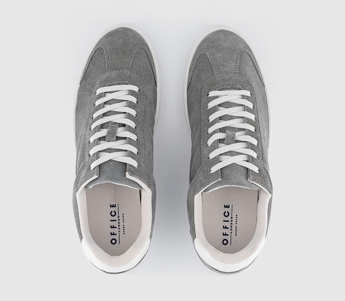 OFFICEClifton 7 Eye TrainersGrey Suede