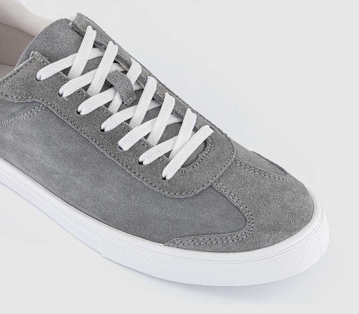 OFFICEClifton 7 Eye TrainersGrey Suede