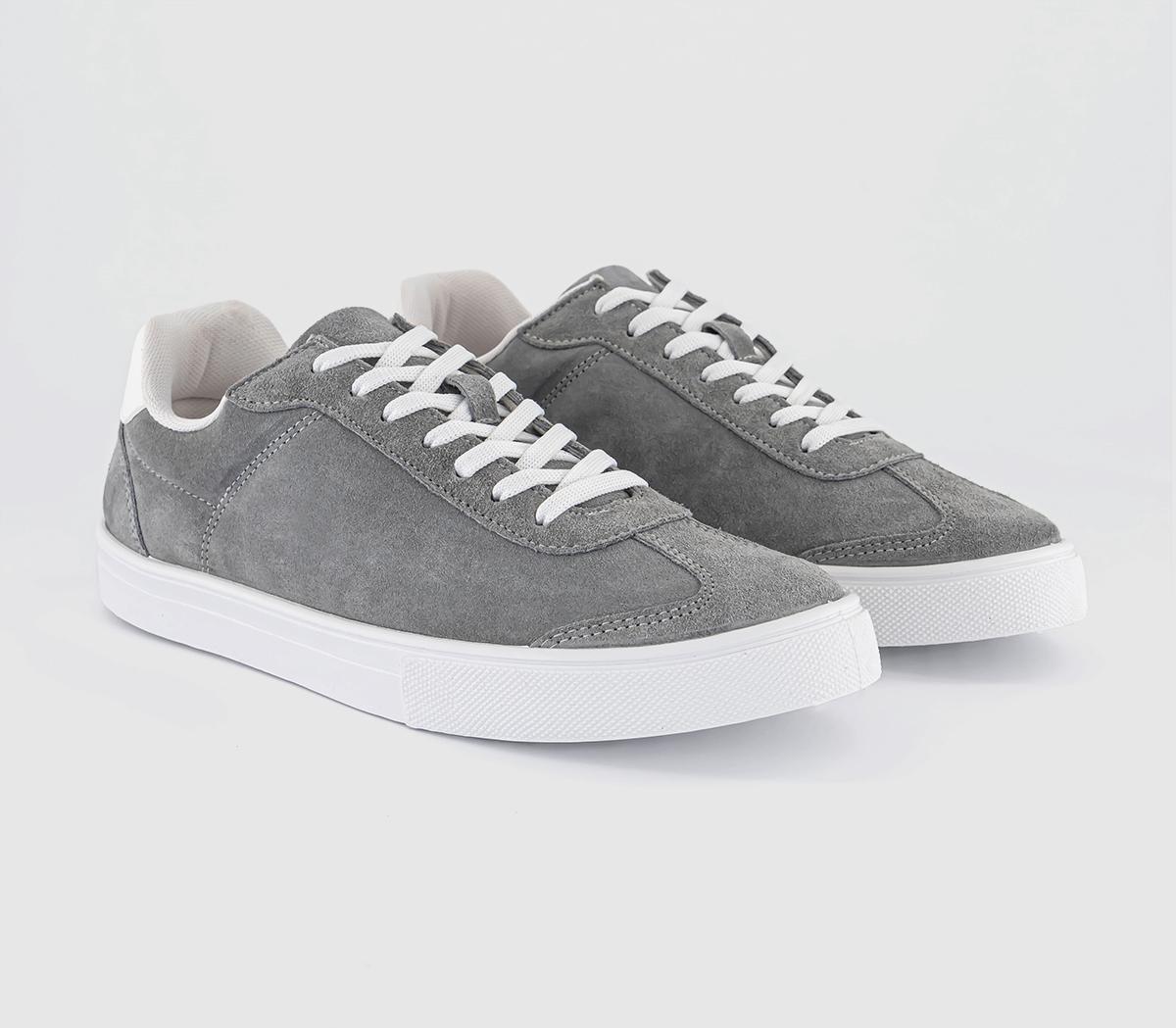 OFFICEClifton 7 Eye TrainersGrey Suede