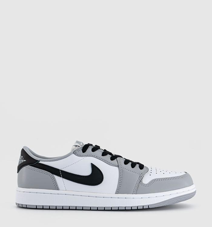 Jordan Air Jordan 1 Retro Low OG White Grey Black Unisex Sports