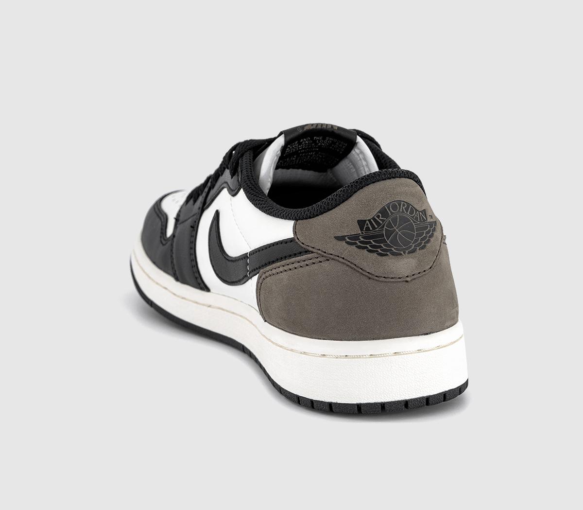 JordanAir Jordan 1 Retro Low OG TrainersWhite Blackdark Mocha