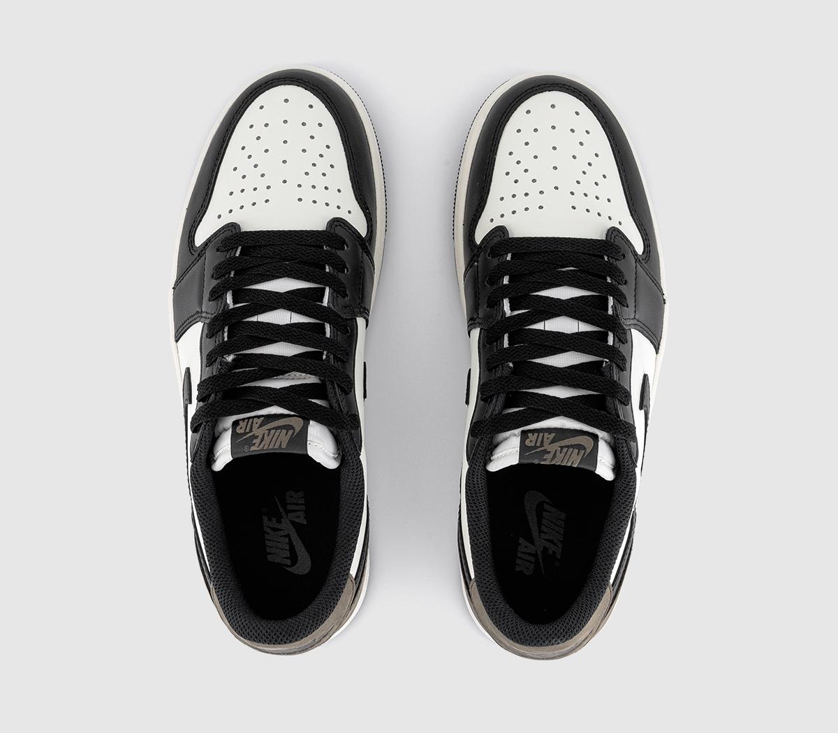 JordanAir Jordan 1 Retro Low OG TrainersWhite Blackdark Mocha