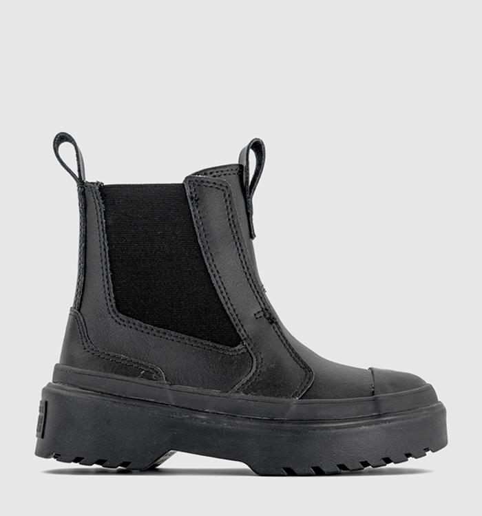 Converse All Star Lugged Chelsea Youth Boots Black