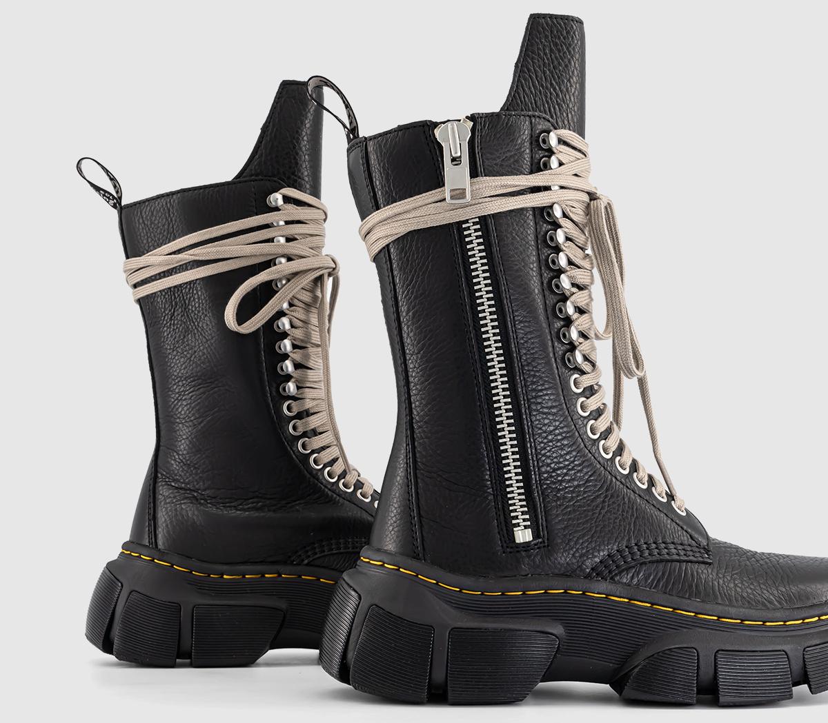 Rick Owens1918 Dmxl Calf Length Boots WBlack