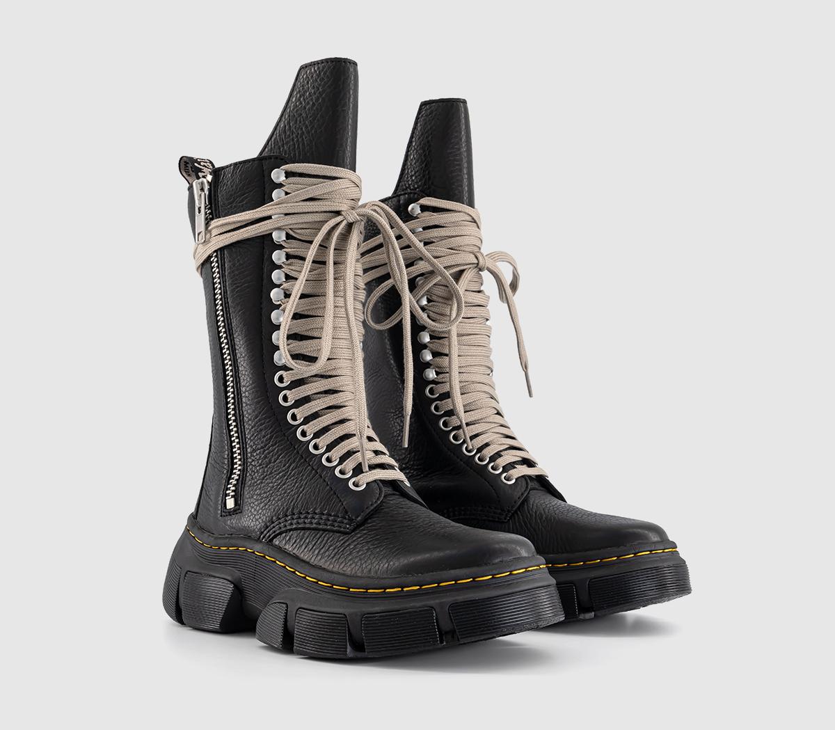 Rick Owens1918 Dmxl Calf Length Boots WBlack