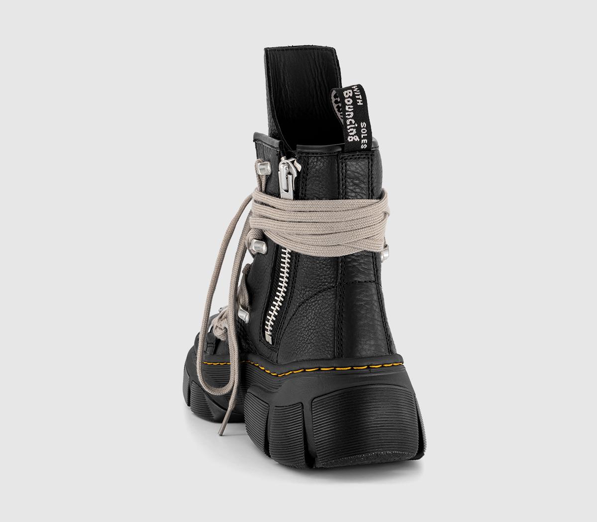 Rick Owens 1460 DMXL Mega Lace Boot M Black - Men's Boots