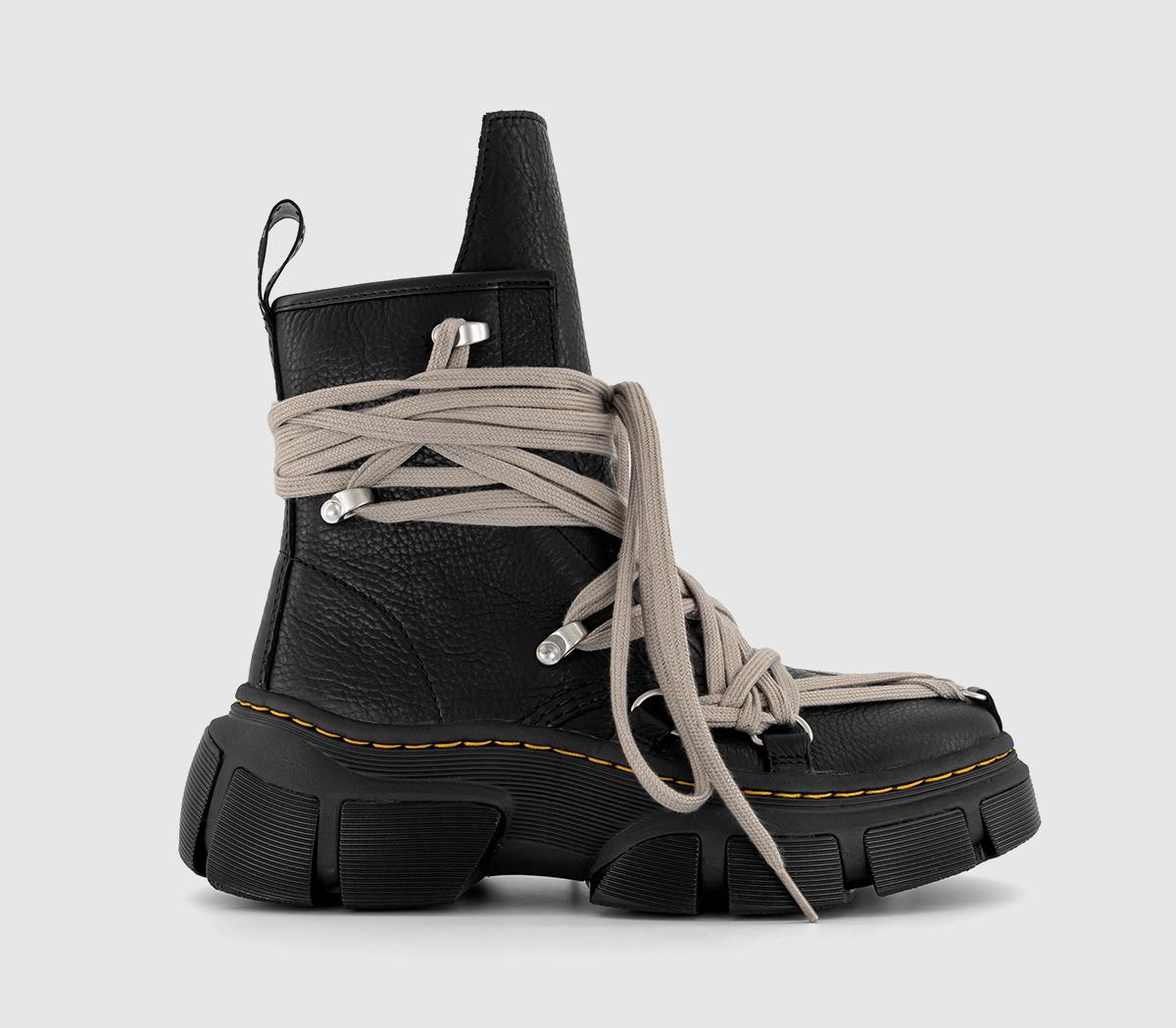 Rick Owens 1460 DMXL Mega Lace Boot M Black - Men's Boots