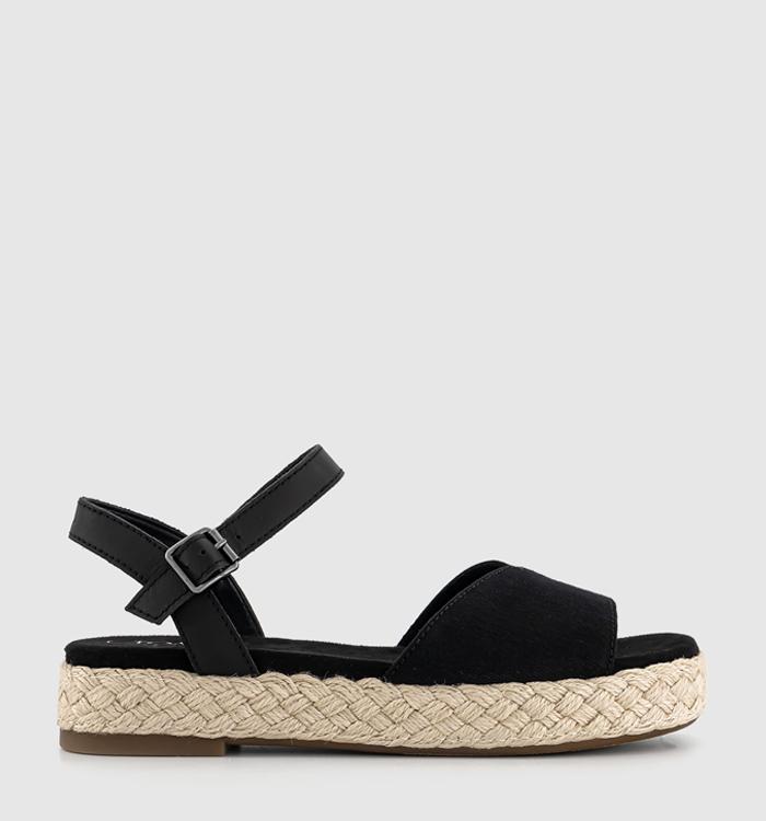 TOMS Abby Sandals Black