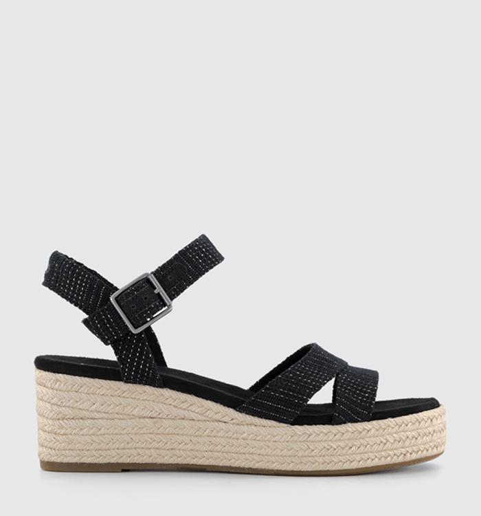 TOMS Audrey Sandals Black