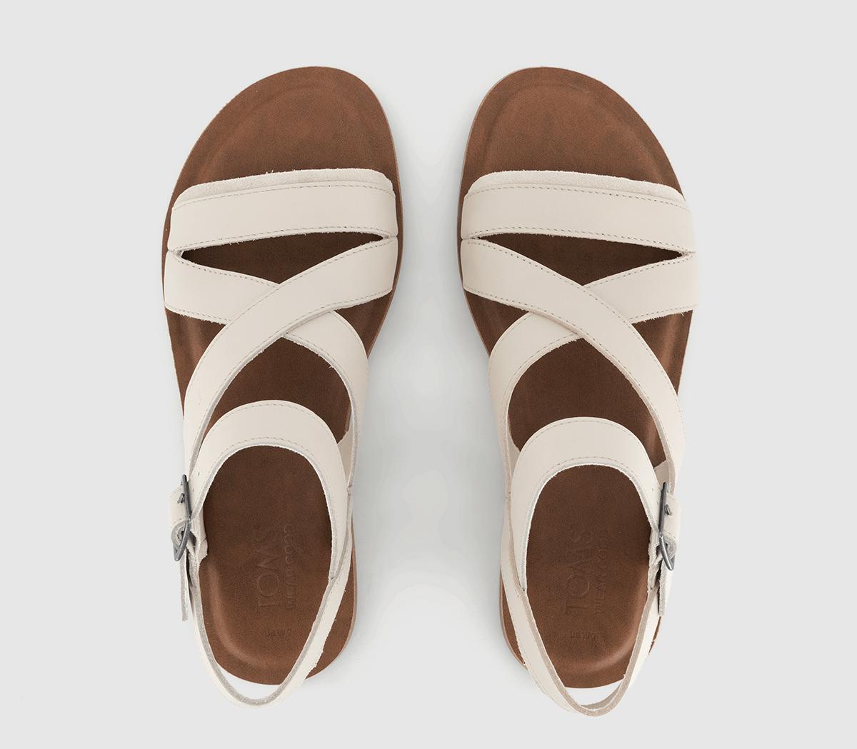 TOMS Sloane Sandals TOMS Sloane Sandals Fog Leather