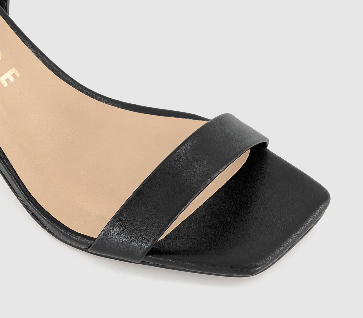 OFFICE Miriam Strappy Stiletto Sandals OFFICE Miriam Strappy Stiletto Sandals Black