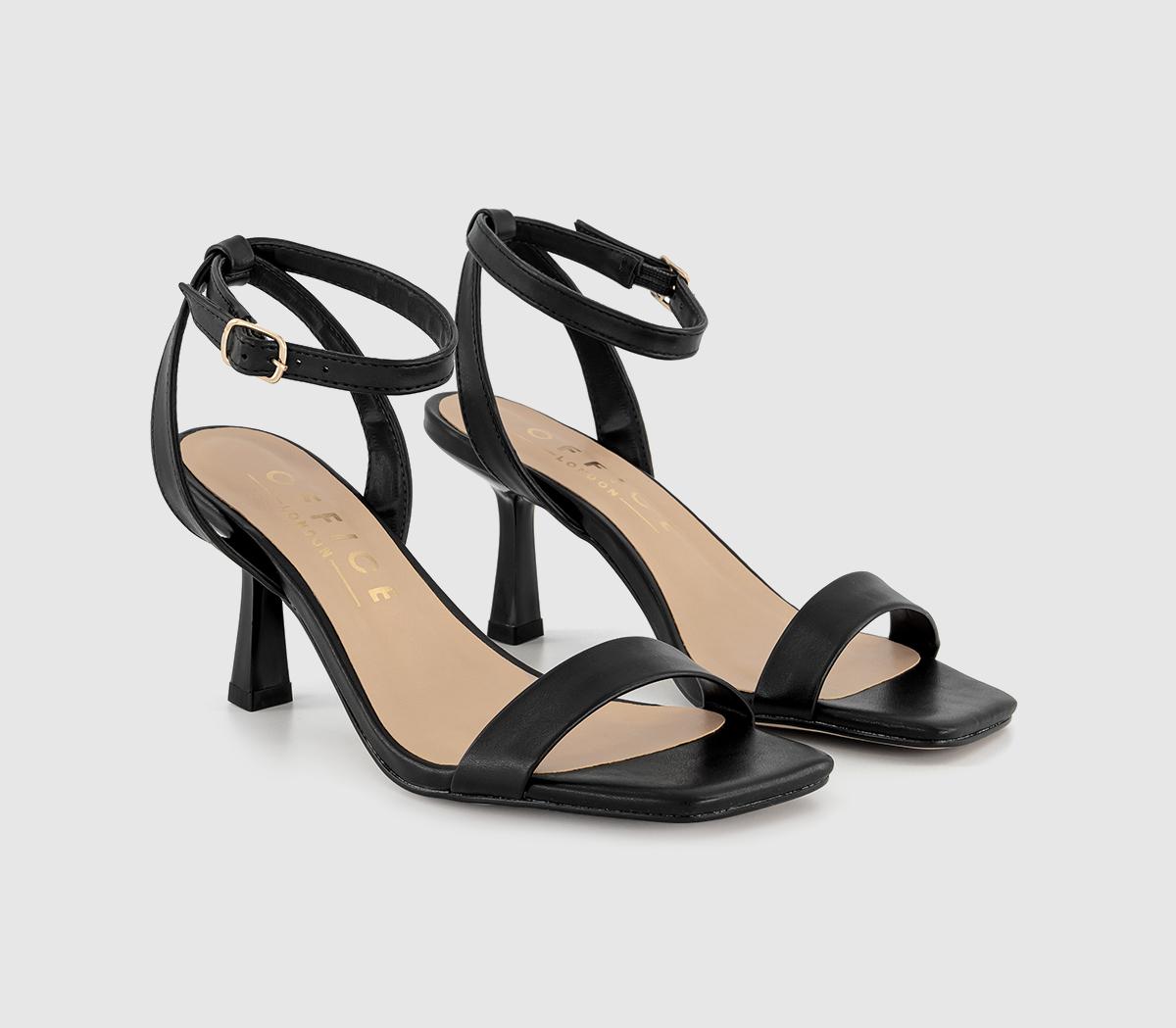 OFFICE Miriam Strappy Stiletto Sandals OFFICE Miriam Strappy Stiletto Sandals Black