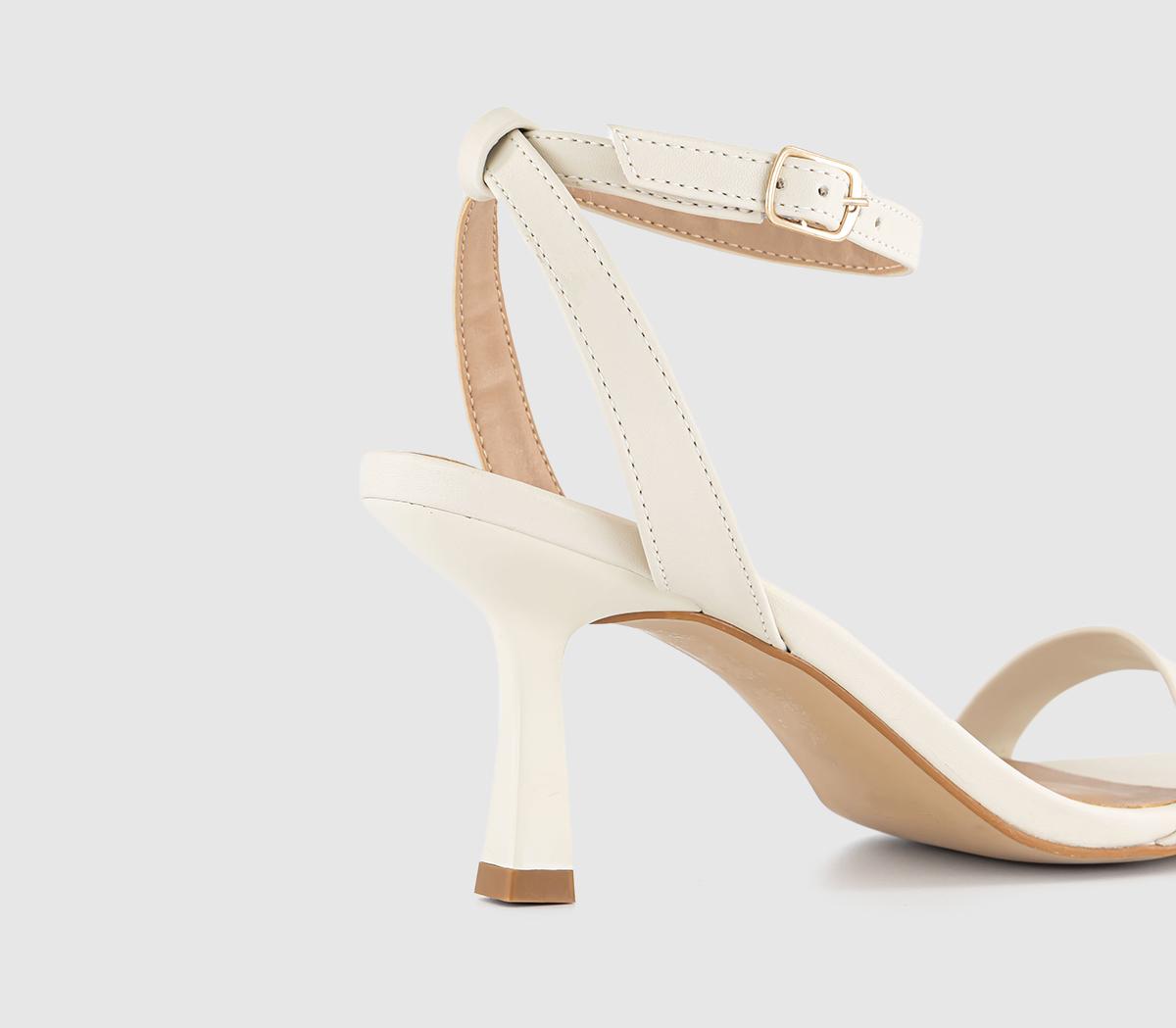 OFFICEMiriam Strappy Stiletto Sandals OFFICEMiriam Strappy Stiletto SandalsWhite