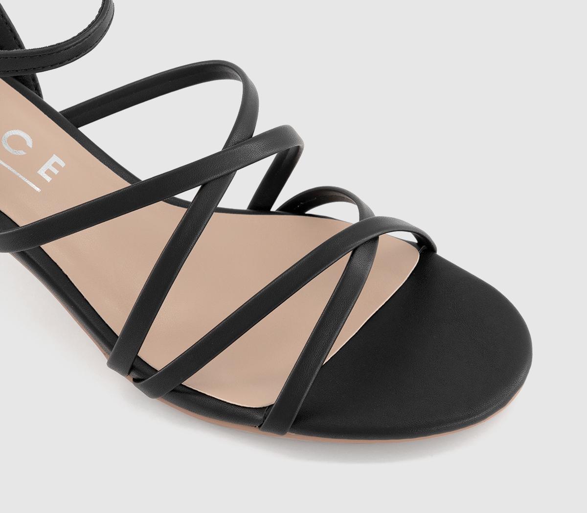 OFFICEMilena Knotted Strappy Sandals OFFICEMilena Knotted Strappy SandalsBlack