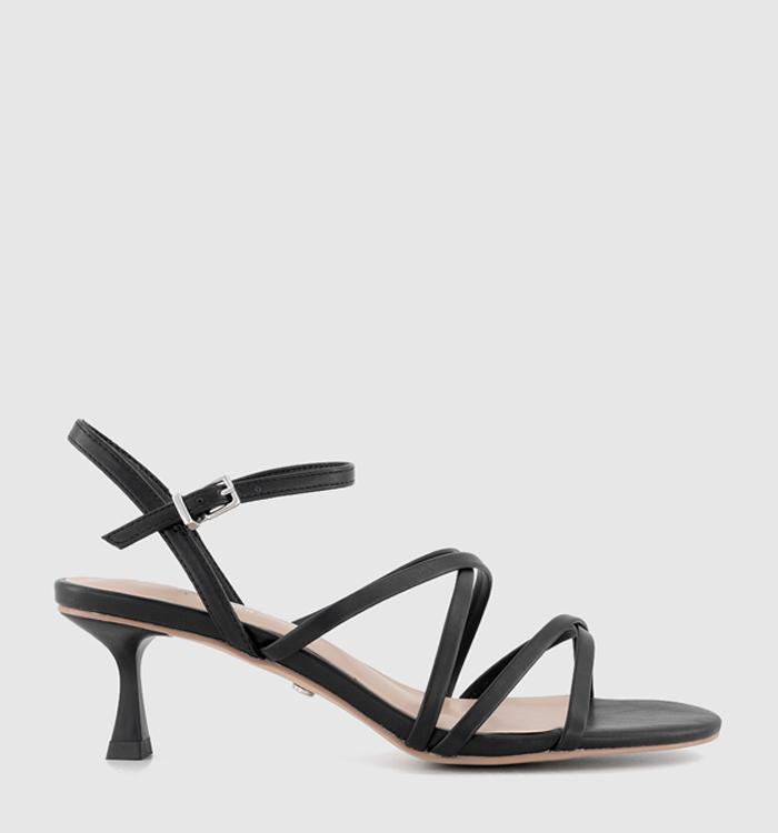 OFFICE Milena Knotted Strappy Sandals Black