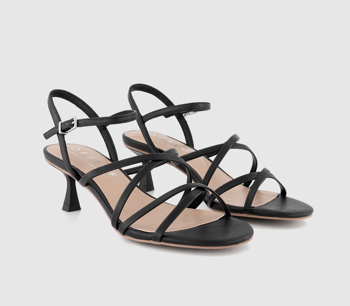 OFFICEMilena Knotted Strappy Sandals OFFICEMilena Knotted Strappy SandalsBlack