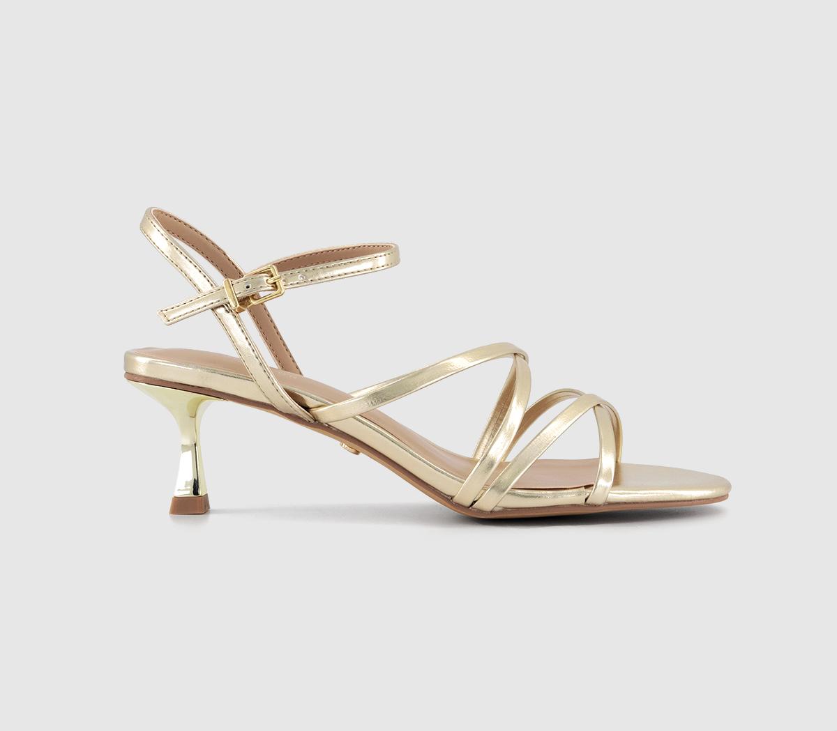 OFFICEMilena Knotted Strappy SandalsGold