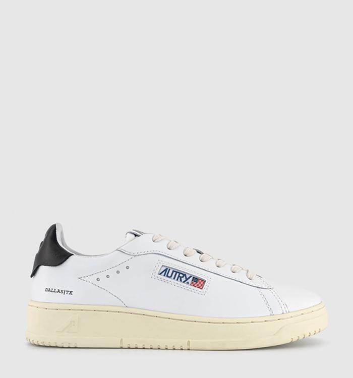 AUTRY Dallas Low Trainers Leather White Black