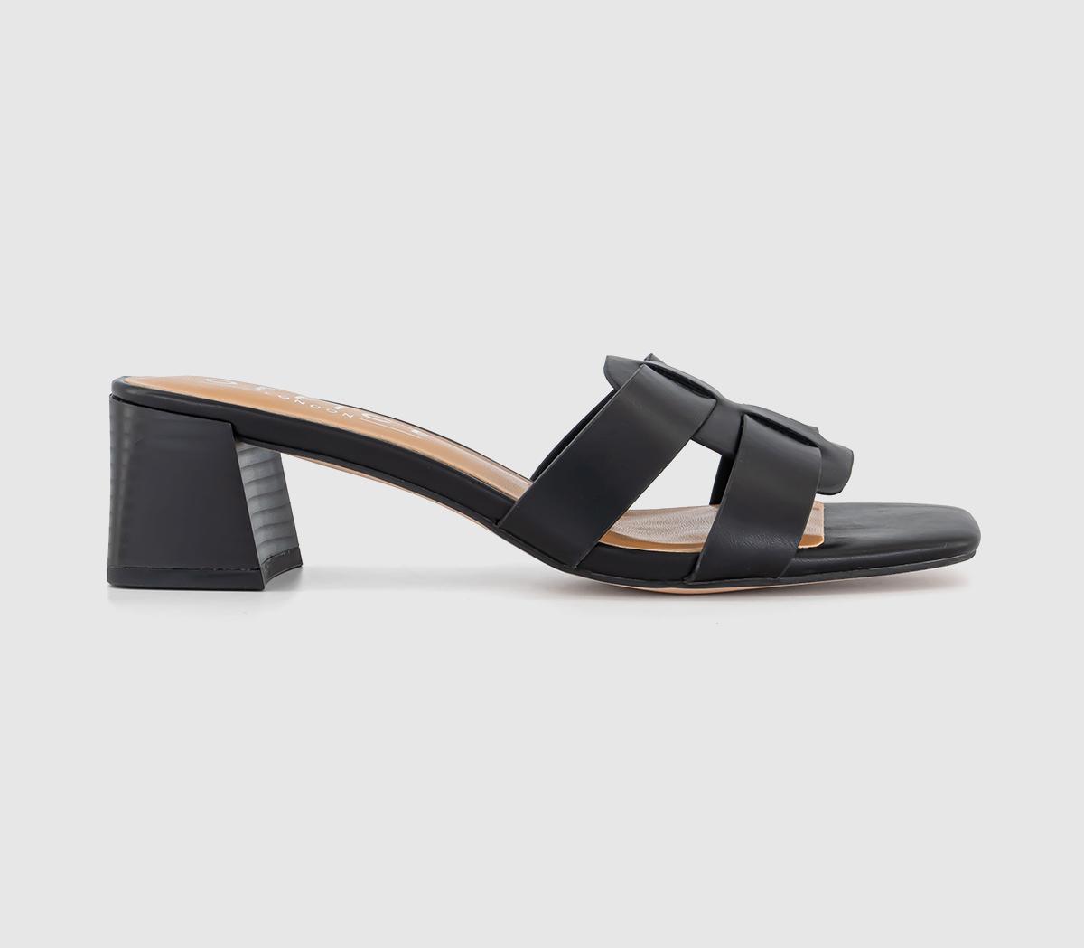 Morzine Stacked Mule Sandal