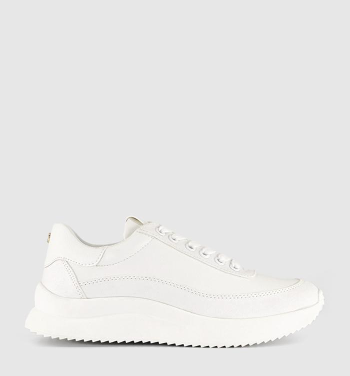 OFFICE Trixie Runner Lace Up Trainers White